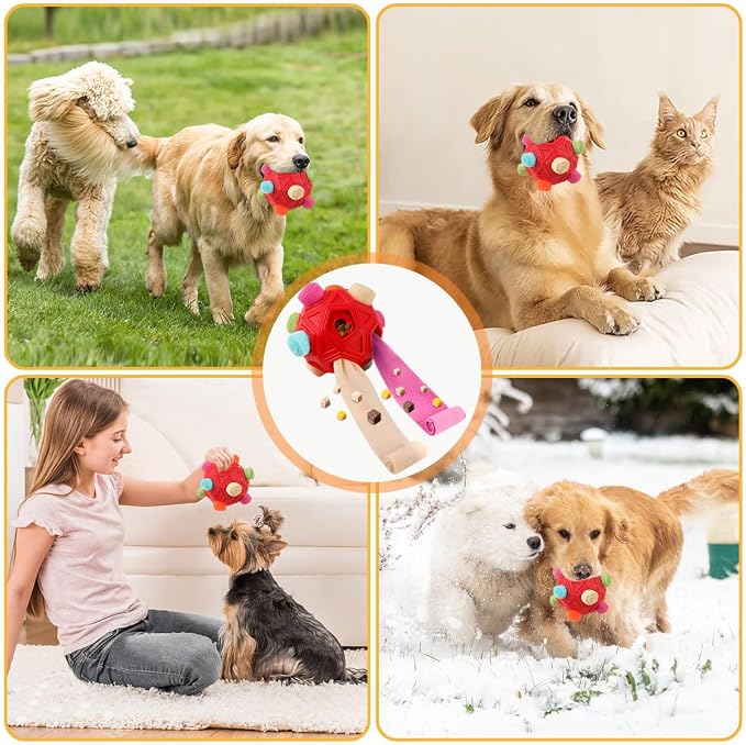 Dog Snuffle Ball-Interactive Puzzle Dog Toys Encourage Natural Foraging Skills - Image 6