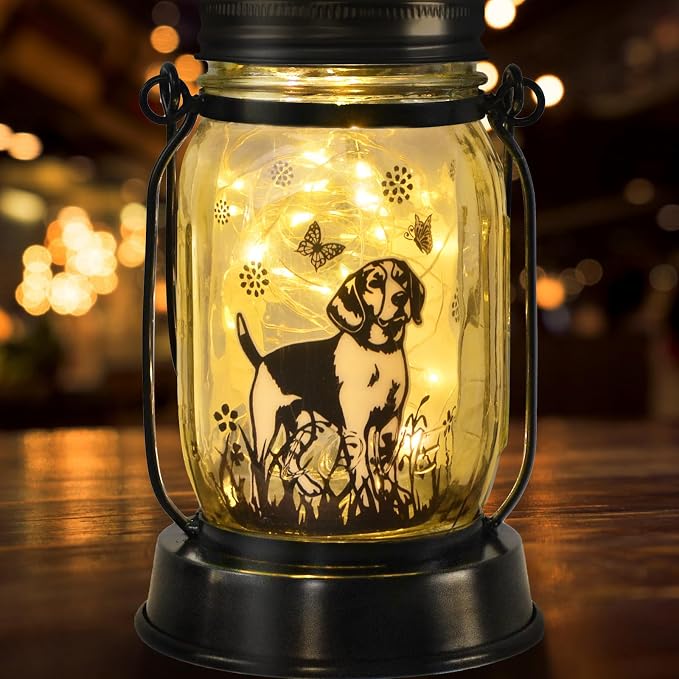 Beagle Gifts for Women/Men Beagle Solar Lanterns Dog Mom Birthday Dog Lovers - Image 8