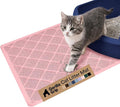 GORILLA GRIP Cat Litter Box Mat, Water Resistant, US Designed Kitty Litter by GorillaGrip