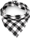 Plaid Bandana Triangle Scarf by Brand by ZIRVYIR