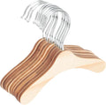 DOITOOL Wooden Dog Hangers for Pet Clothes 8.66 Inch Solid Wood Small Pet by DOITOOL