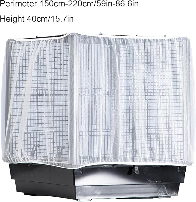 Large Bird Cage Net, Adjustable Soft Airy Mesh Net, Bird Cage Seed Catcher - Image 3