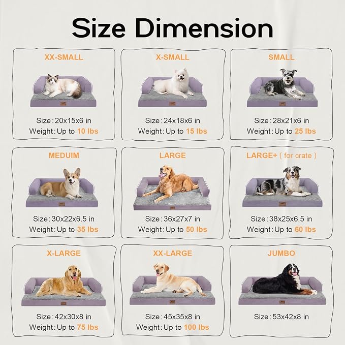 Small Dog Bed and Cat Sofa Waterproof Orthopedic Dog Beds - Image 2