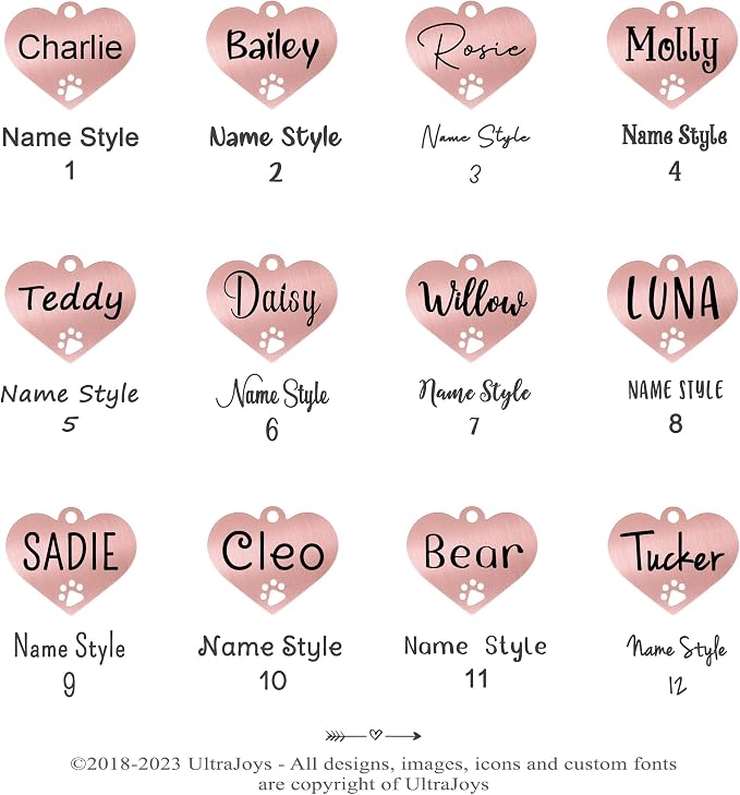 Ultra Joys Dog Tags Personalized - Image 5