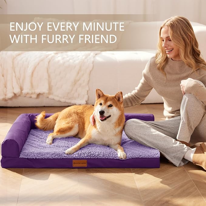 Patas Lague Orthopedic XL Dog Bed Large Sized Dog 48''X30'', Waterproof L - Image 3