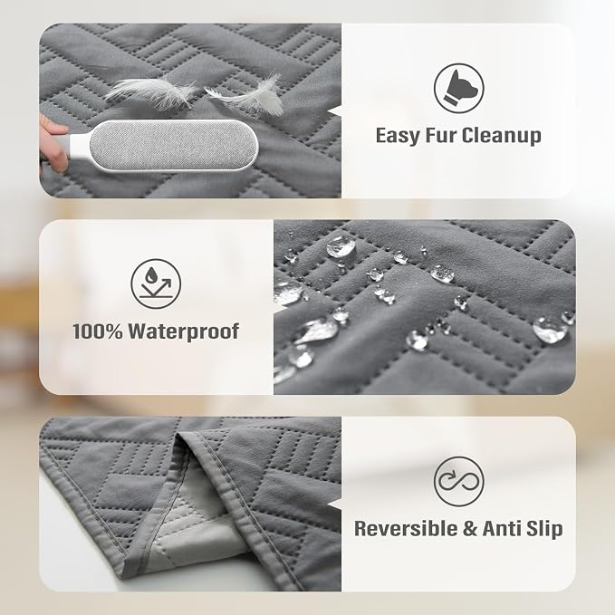 BOCTOPUG Dog Bed Cover for Pets Blankets Rug Pads for Couch Protection - Image 2