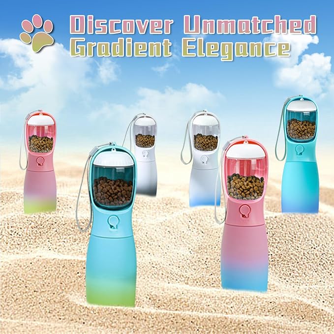 Dog Water Bottle Portable, 19Oz Large Capacity Dog Water Dispenser, Food Grade - Image 9