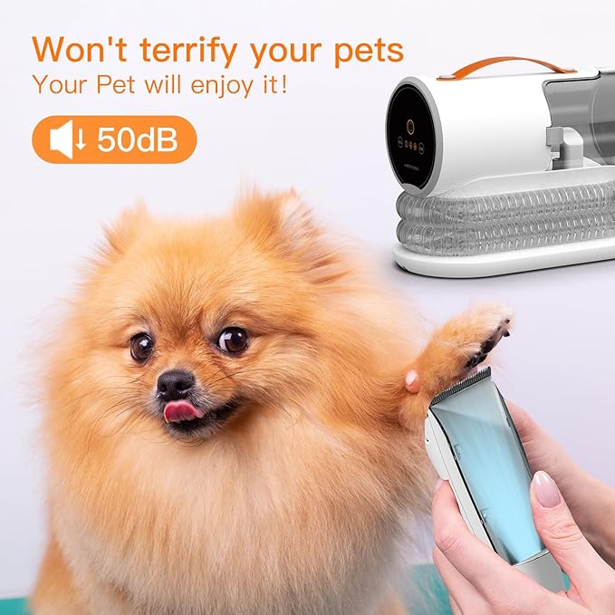 AIRROBO Dog Grooming Vacuum Kit, 12000Pa Strong Pet Vacuum - Image 4