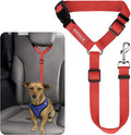 BWOGUE Pet Dog Cat Seat Belts, Car Headrest Restraint Adjustable Safety Leads by BWOGUEPetHome