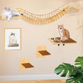 Calmbee Cat Wall Shelves, Cat Wall Furniture 70" Cat Bridge Wall Mount Cat by Calmbee