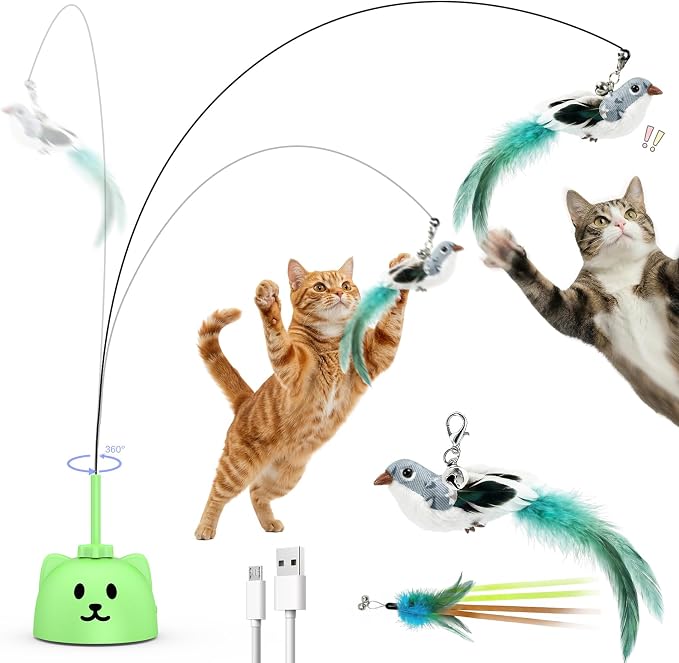 Interactive Cat Toys for Indoor Cats by Unknown