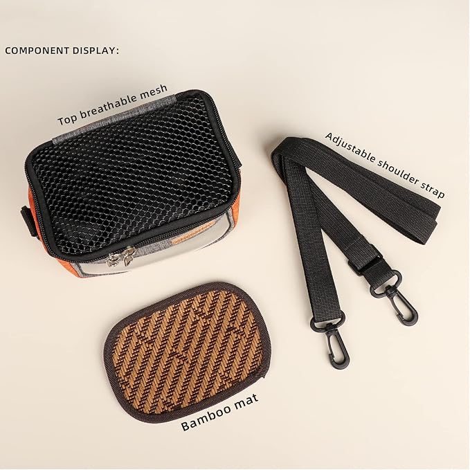 Small Pet Carrier Bag, Breathable & Portable – Small Animal Travel Bag - Image 4