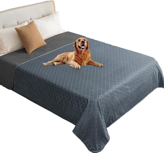 fuguitex Waterproof Dog Blanket Bed Cover Dog Crystal Velvet Moroccan Fuzzy by fuguitexHome