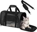 Cat Carrier Soft for Pets Up to 25 Lbs, Cat Travel Bag Soft-Sided by Alwaysstandbehindyou
