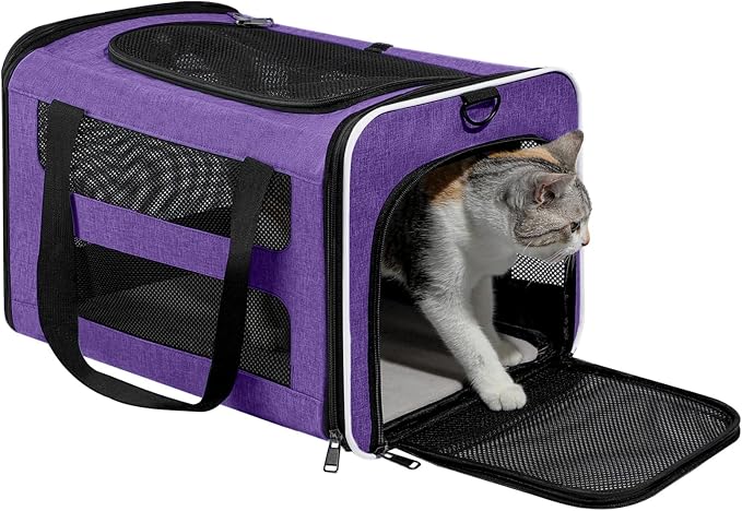 Cat Carrier Soft-Sided Travel Bag - Image 9