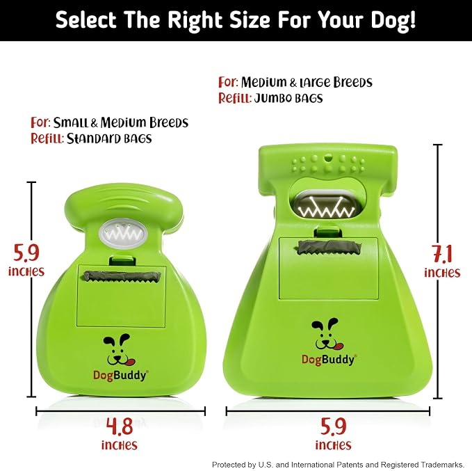 DogBuddy Pooper Scooper, Portable Dog Pooper Scooper, Poop Scooper - Image 2