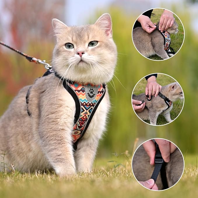 KOOLTAIL Cat Harness and Leash Set, Escape Proof - Image 7