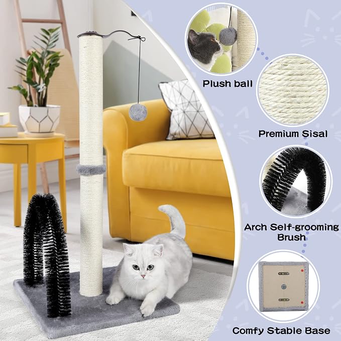 ANWA Tall Cat Scratching Post - Image 3