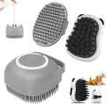 Comotech 3PCS Dog Bath Brush | Dog Shampoo Brush |Scrubber by Comotech