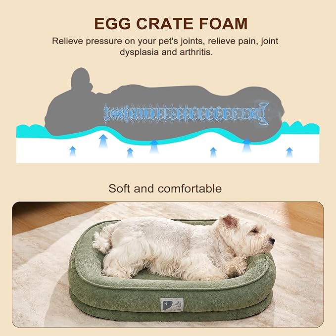 Orthopedic Dog Bed for Medium Dog, Washable - Image 6