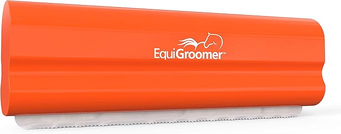 EasyGroomer Deshedding Brush for Dogs & Cats – Undercoat Grooming Tool for by EquiGroomer