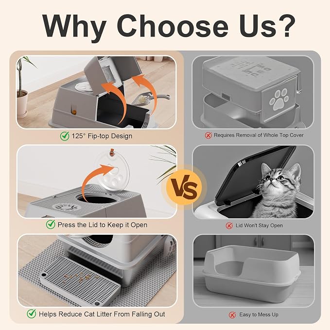 Stainless Steel Litter Box - Image 5