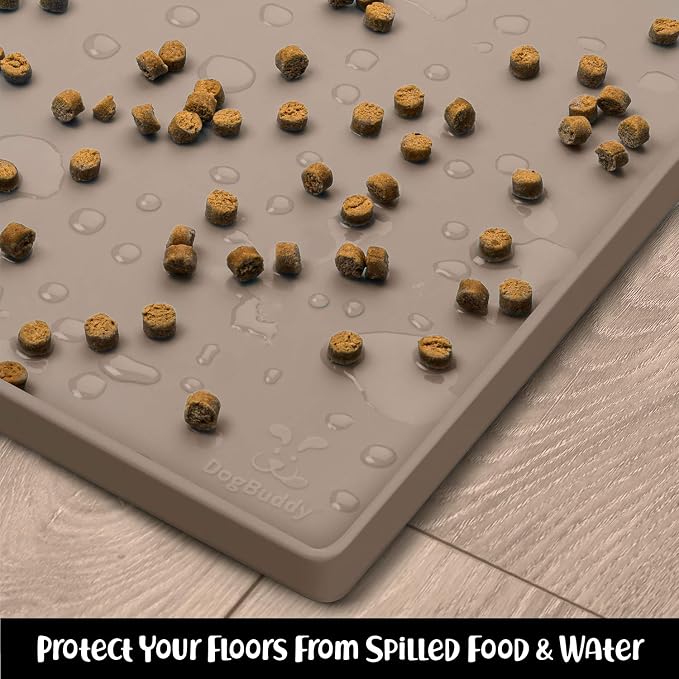 DogBuddy Dog Food Mat – Waterproof Dog Bowl Mat - Image 7