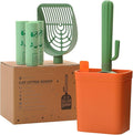 Cactus Cat Litter Scooper with Holder by MUTTROS