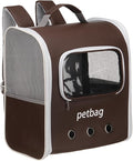 Pet Backpack Carrier, Portable and Ventilated, Oxford Cloth, Dogs Cats and by Unknown