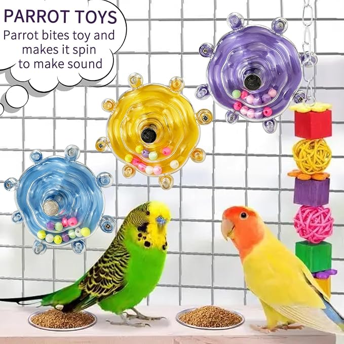 Parakeet Toys, Bird Training Foraging Toys - Image 3