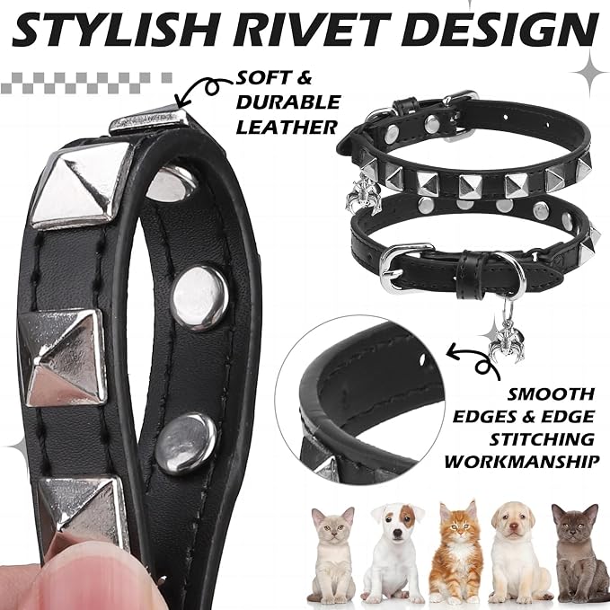 EXPAWLORER Halloween Leather Cat Collar - Image 4