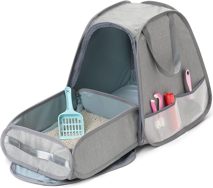 Collapsible Portable Cat Litter Box Standard - Image 3