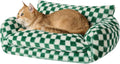 Hollypet Cat Bed Fluffy Plush Mutifuctional Double-Layer Soft Pet Couch by Hollypet