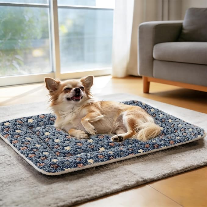 Mora Pets Dog Bed Crate Pad Ultra Soft Pet Bed - Image 3