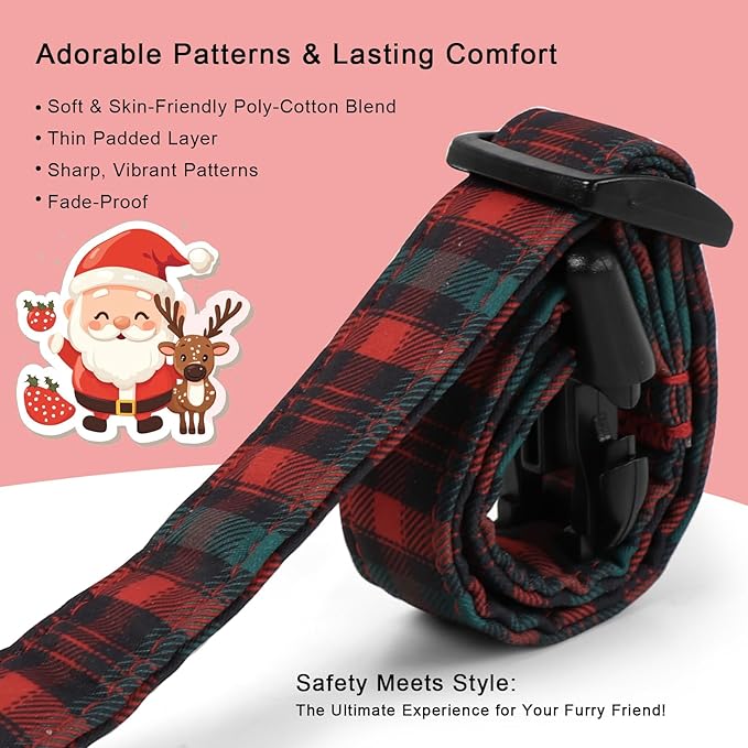 Christmas Dog Collar for Medium Dogs - Image 3