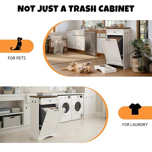 Tilt Out Trash Can Cabinet - Image 8