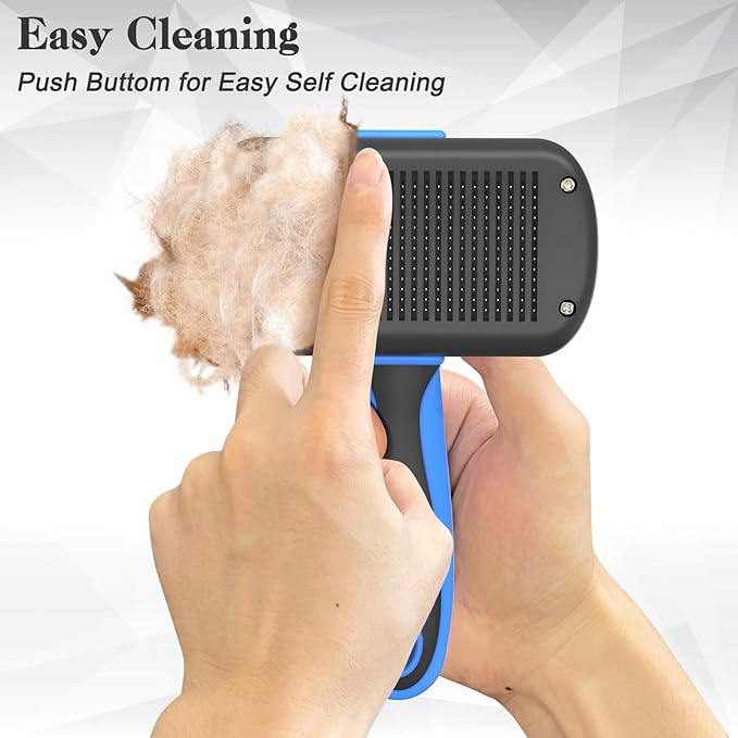 Self-Cleaning Brush for Pet Deshedding - Image 3