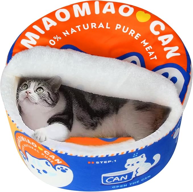 寵幸 Ramen Noodle Dog & Cat Bed, Keep Warm and Super Soft Creative Pet Nest by %E5%AF%B5%E5%B9%B8