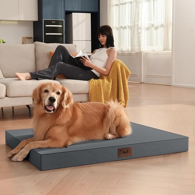 Outdoor Extra Large Dog Crate Bed, XXL Waterproof Dog Bed - Image 4