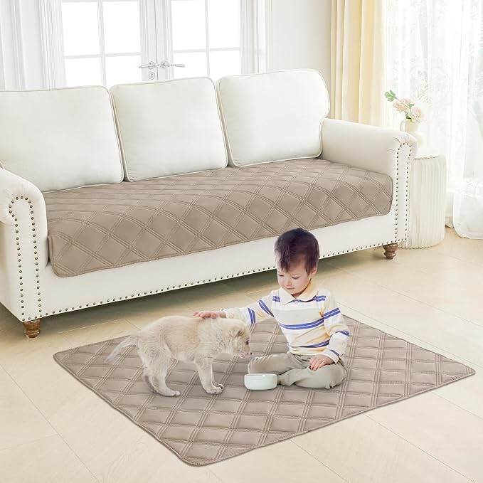 Smiry Waterproof Dog Bed Cover Blanket 82x120, Soft Reversible Pet Blanket - Image 7