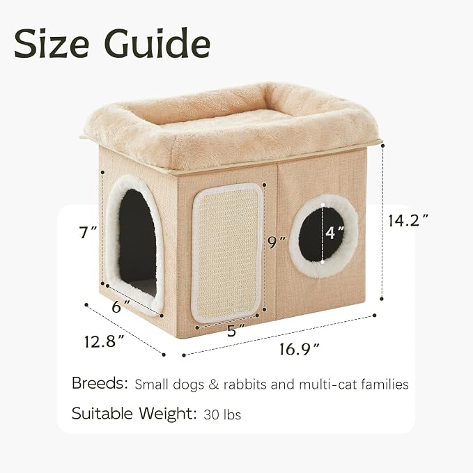 WINDRACING Cat Beds for Indoor Cats - Image 4