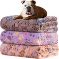 Rezutan 1 Pack 3 Blankets for Dogs, Dog Blanket for Medium Pet Cat, Premium by Rezutan