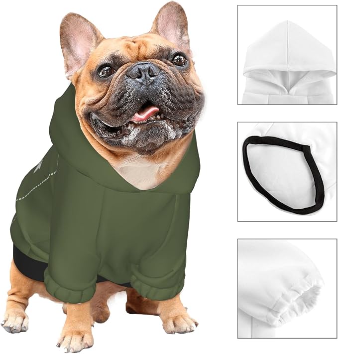 Personalized Dog Hoodie, Custom Dog Costumes - Image 3