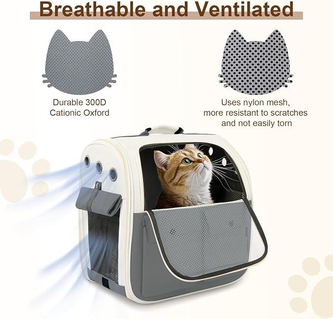 Airline Approved Cat Carrier Backpack - Image 4