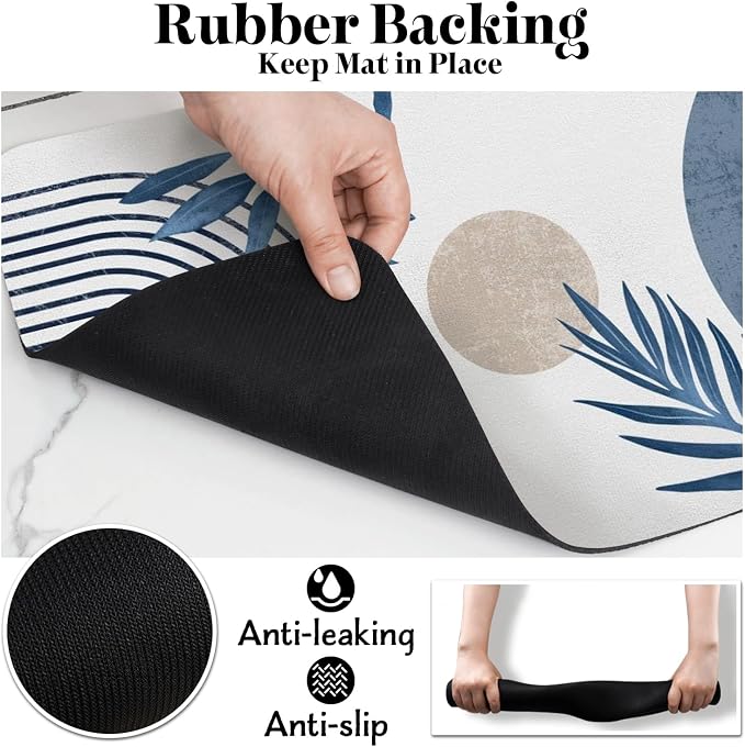 Dog Food Mats for Floors, Absorbent Dog Bowl Mat for Food and Water Dispenser - Image 6