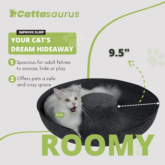 Cattasaurus Peekaboo Cat Cave Donut - Image 6