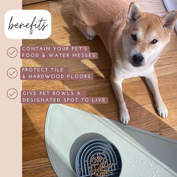 Should We Go - Waterproof Silicone Pet Food Mat - Non-Slip, Spill-Proof Feeding - Image 4