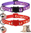 2PCS Breakaway Cat Collars by Baeuppit