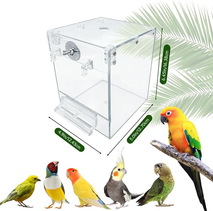kathson Bird Bath for Cage - Image 2