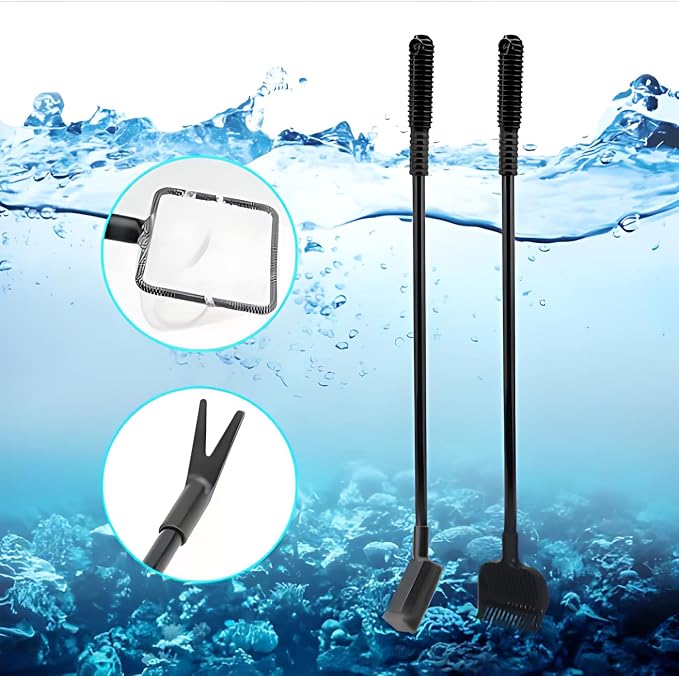 4 in 1 Portable Aquarium Cleaning Tool Kit Fish Tank Cleaning Set - Image 8